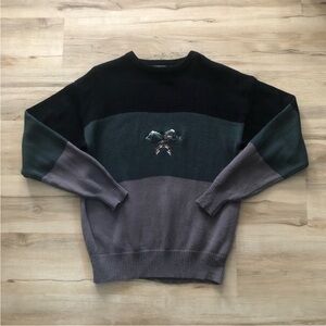 Vintage SKI McGregor Men's Colorblock Crewneck Sweater